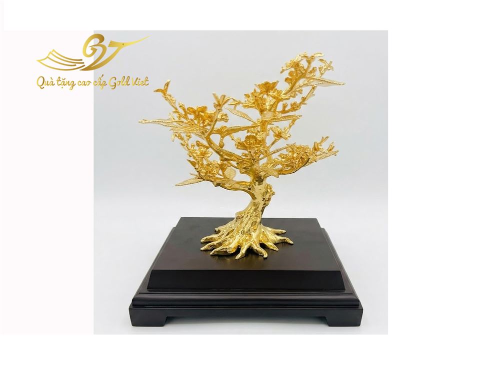 Cây hoa mai mạ vàng 24k