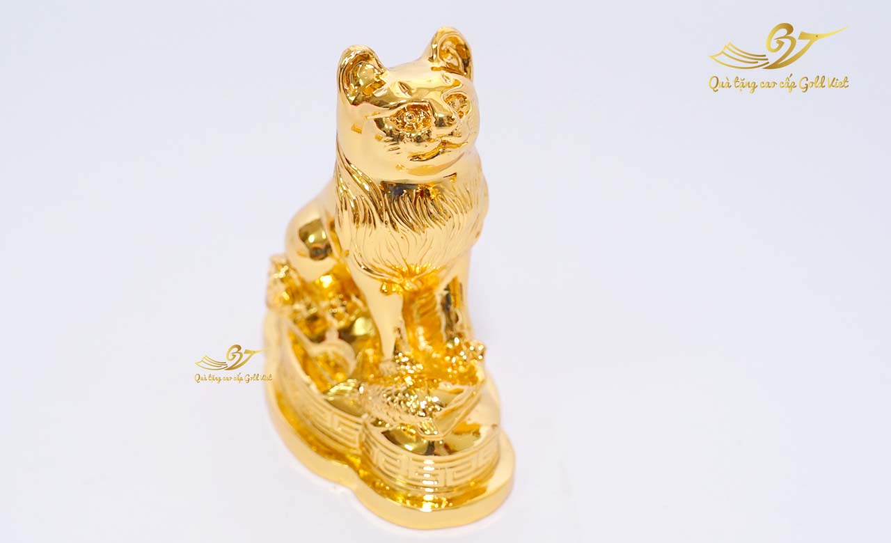 Ý nghĩa của tượng mèo vàng