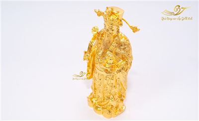 Tượng Thần Tài Mạ Vàng - C17 cm